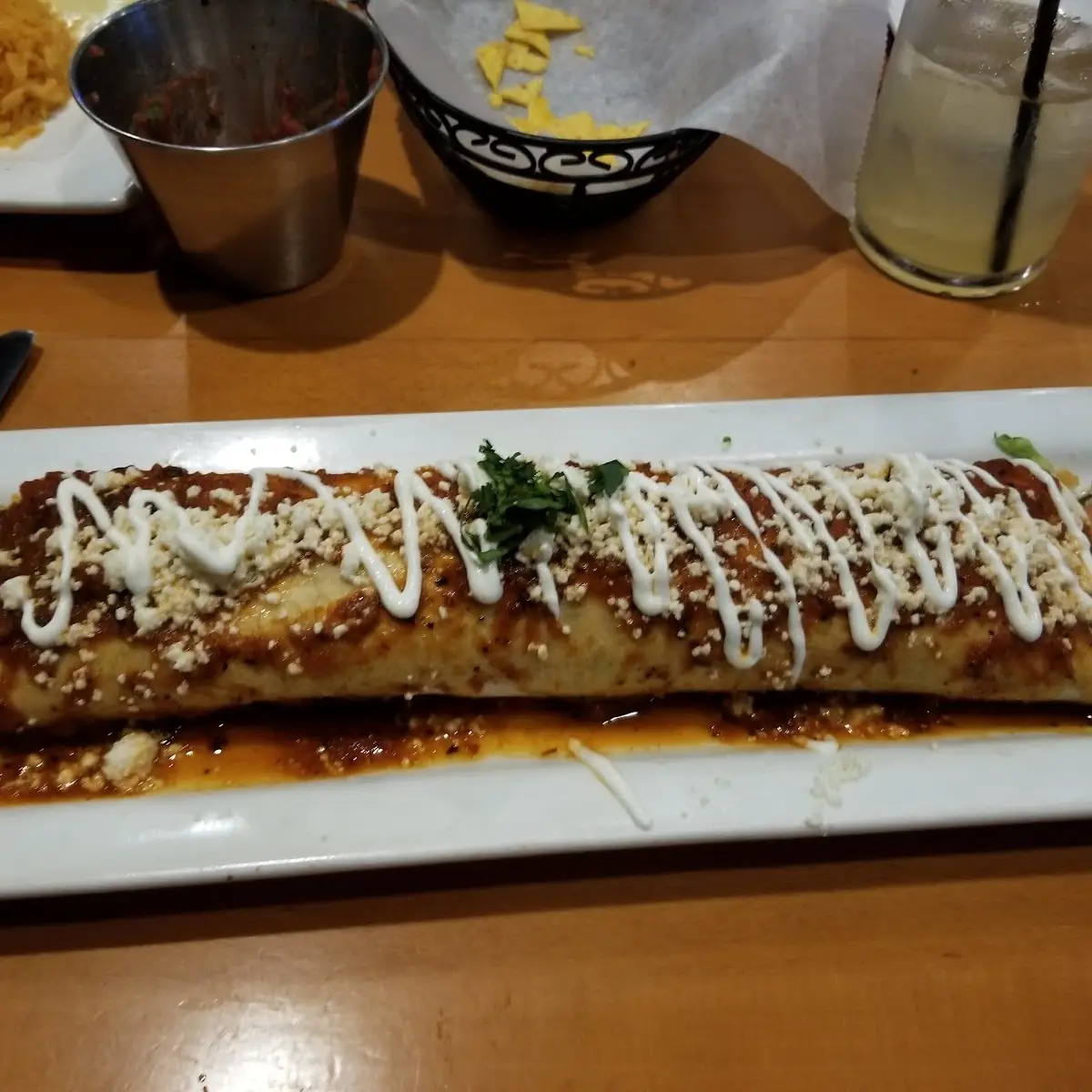 California Burrito with Pork