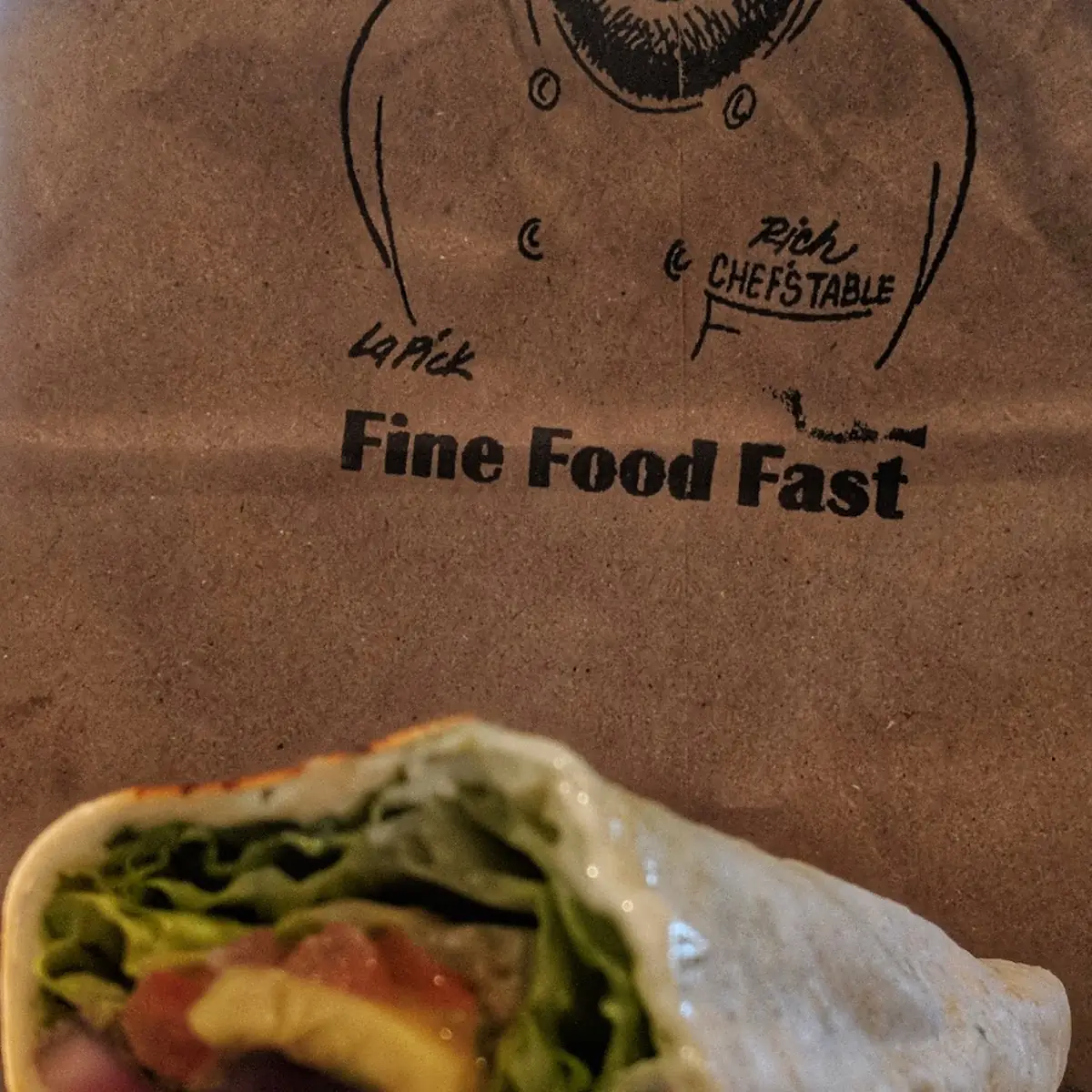 Ahi Tuna Wrap