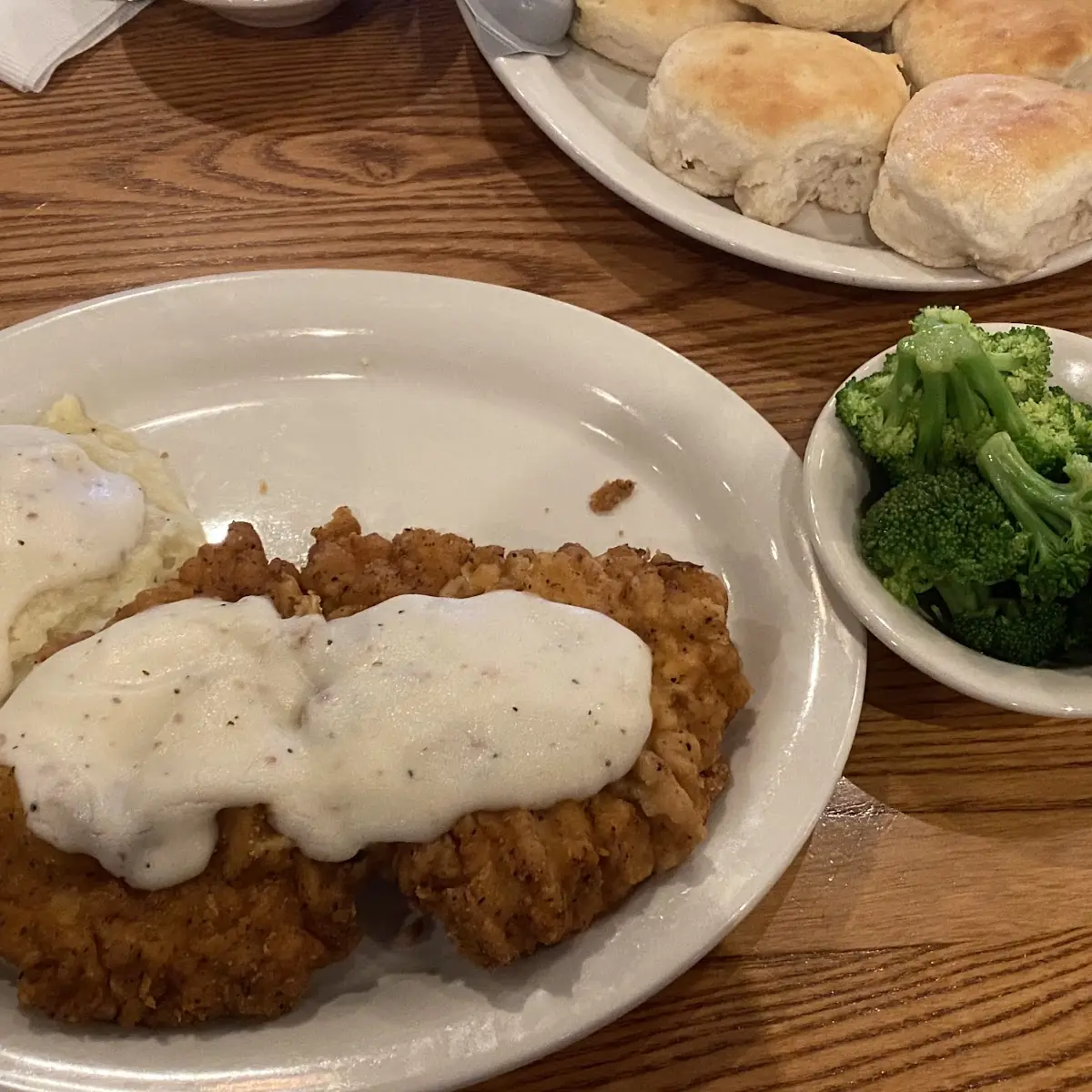 Steak Mashed Potatoes with Gravy and Hash Brown