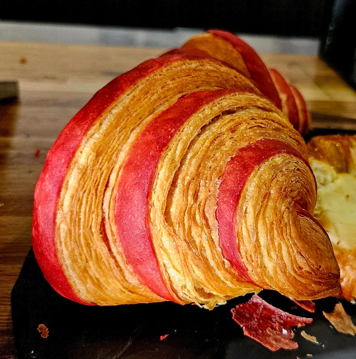 Raspberry Croissant