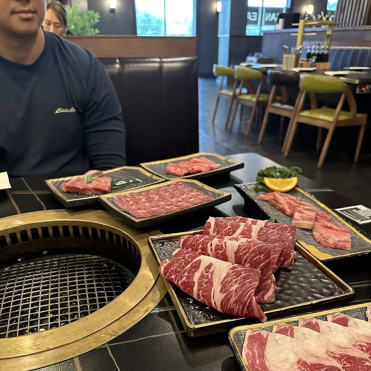 Yakiniku Grilled Meat Table Setting