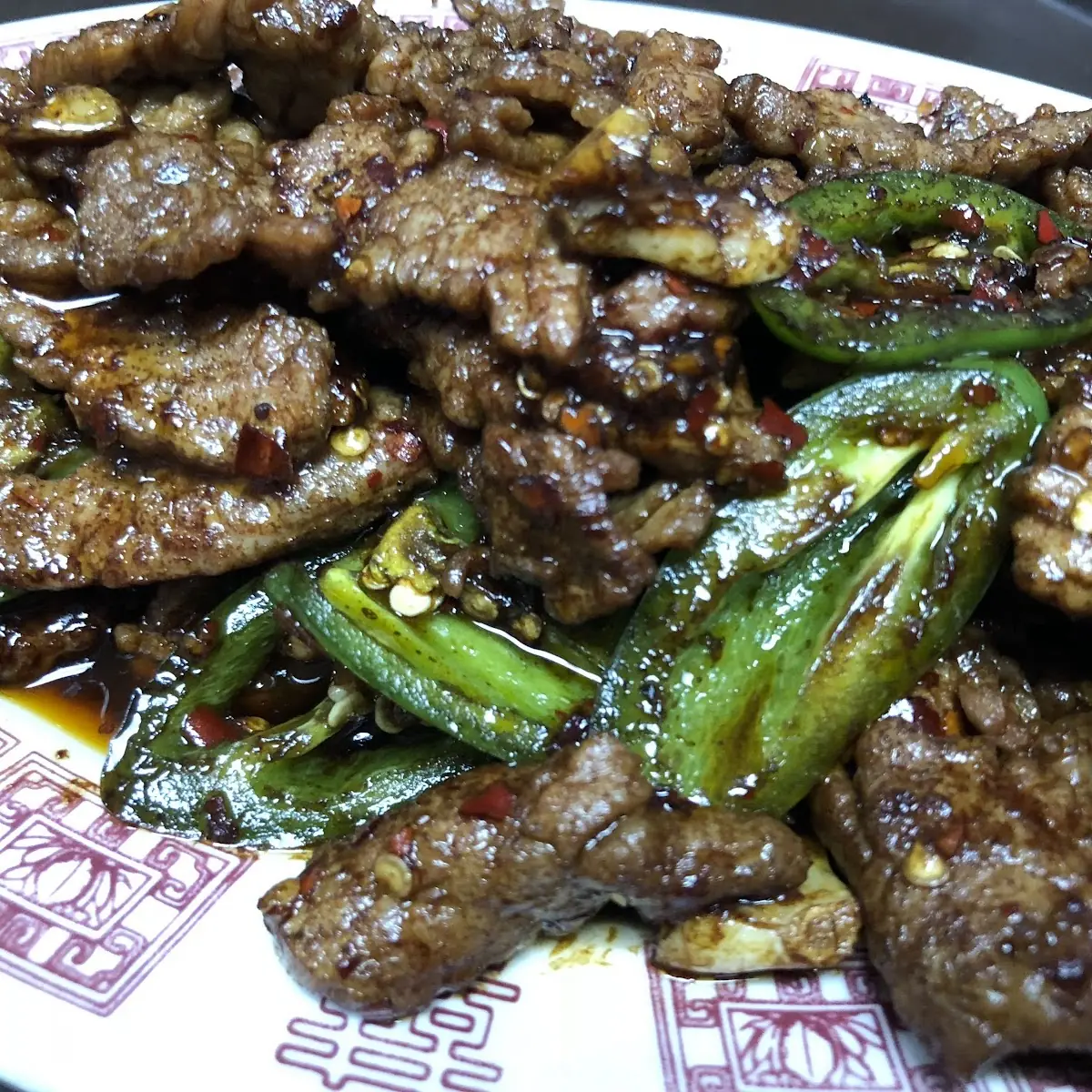 Double Cooked Spicy Beef