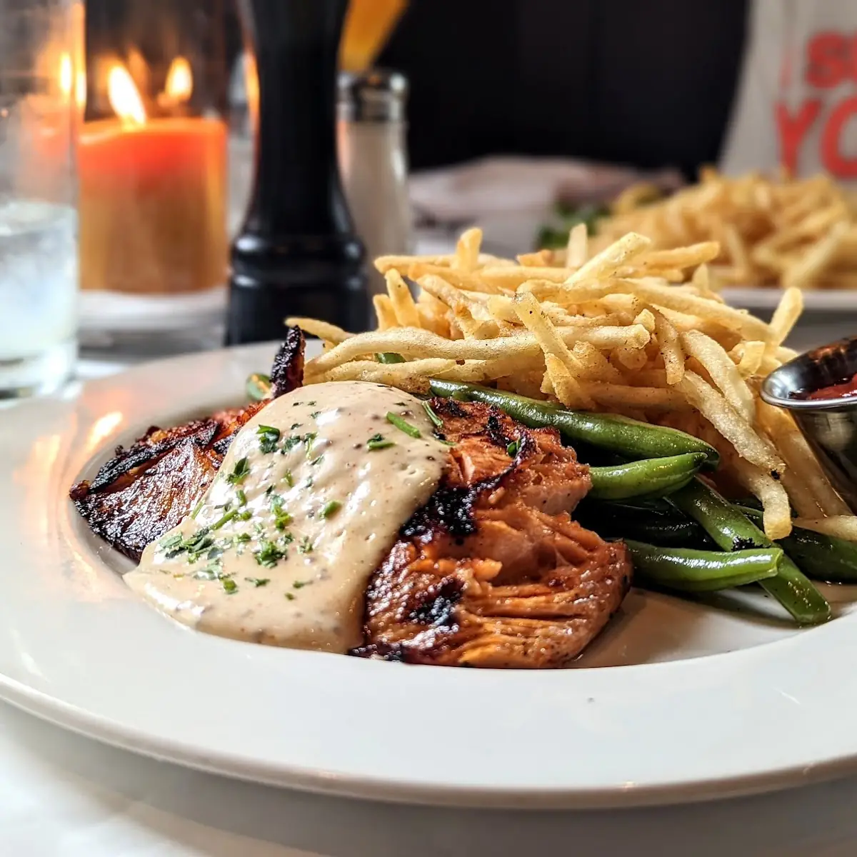 Black Angus New York Steak Frites