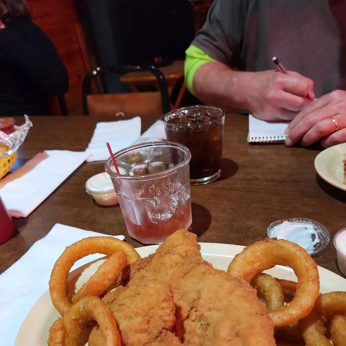 Chicken Strip with Onion Rings