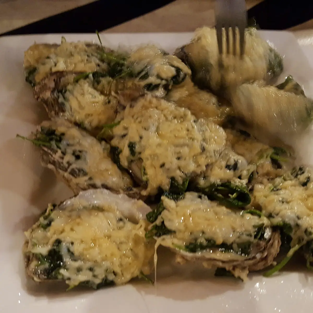 Oysters Rockefeller