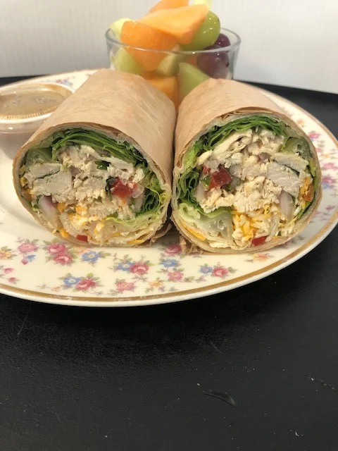 Warm Chicken Caesar Pasta