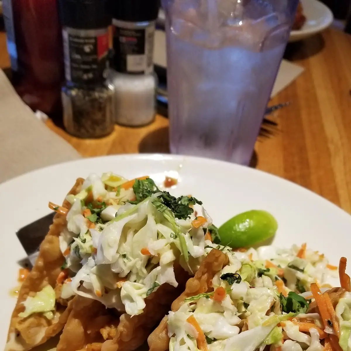 Wonton Chicken Tacos