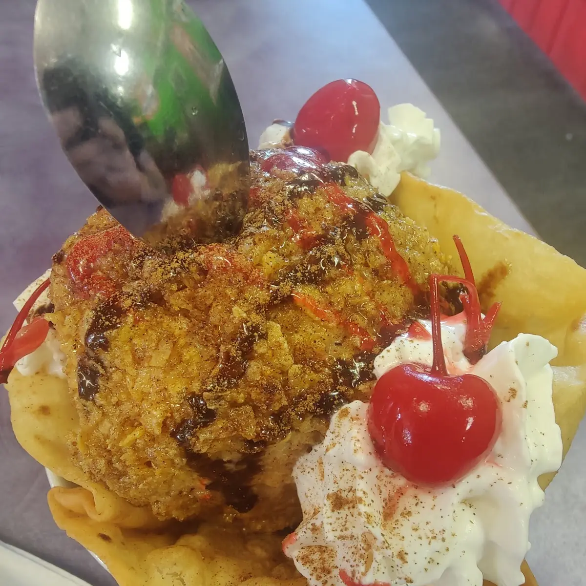 Deep Fried Ice Cream