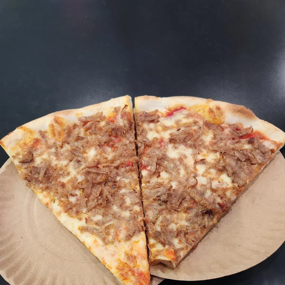 Sausage Pizza Slice
