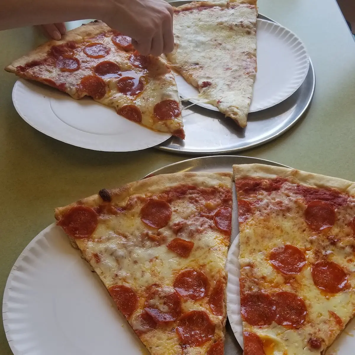 2 Pepperoni Pizza Slice