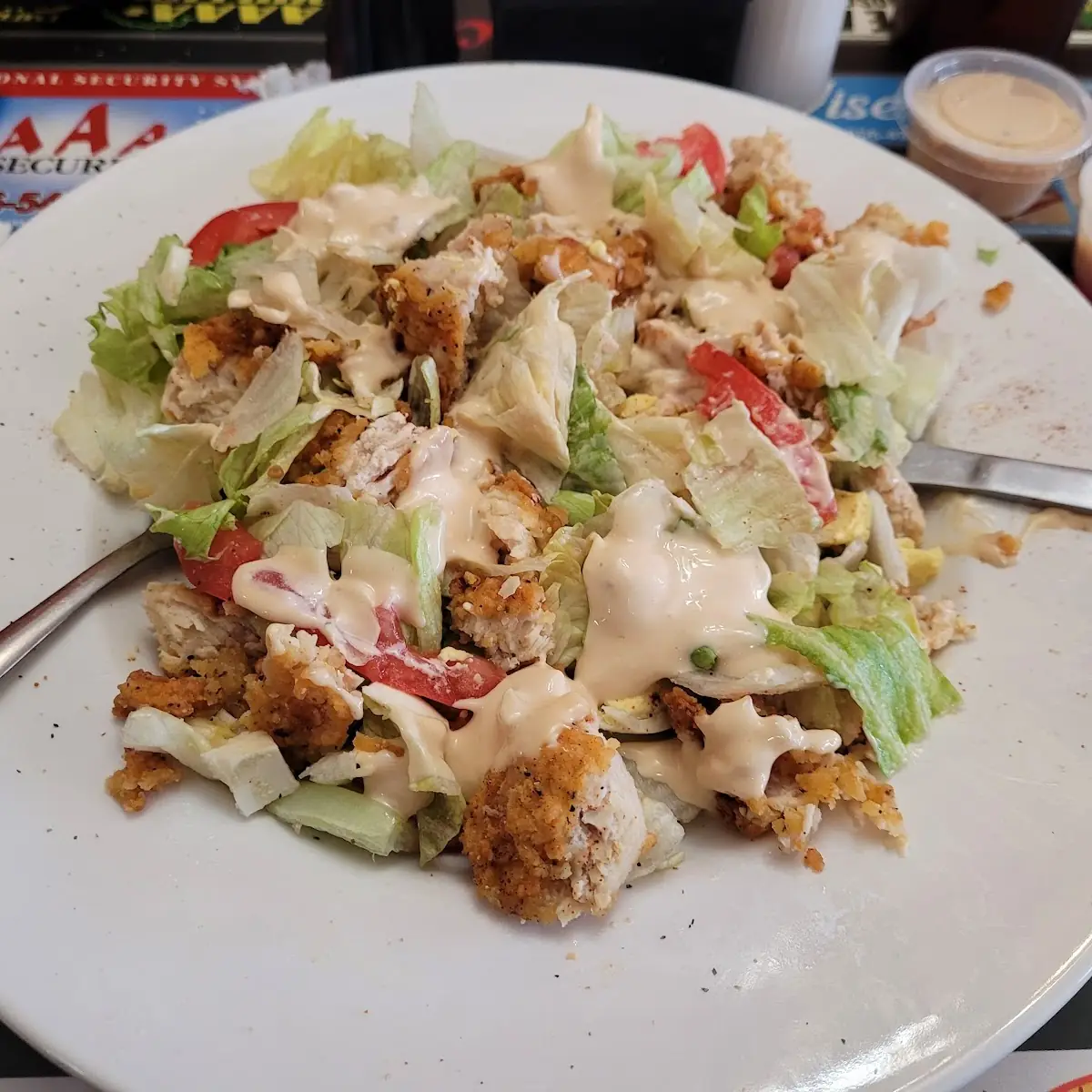 Fried Chicken Salad