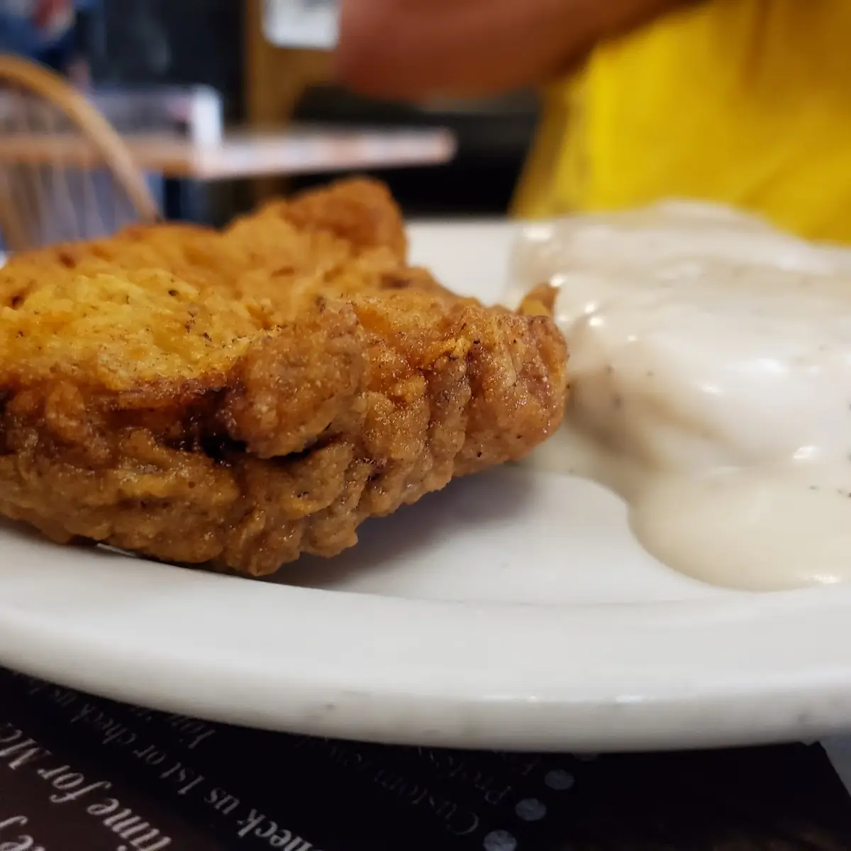Pork Chop and Biscuit and Gravy