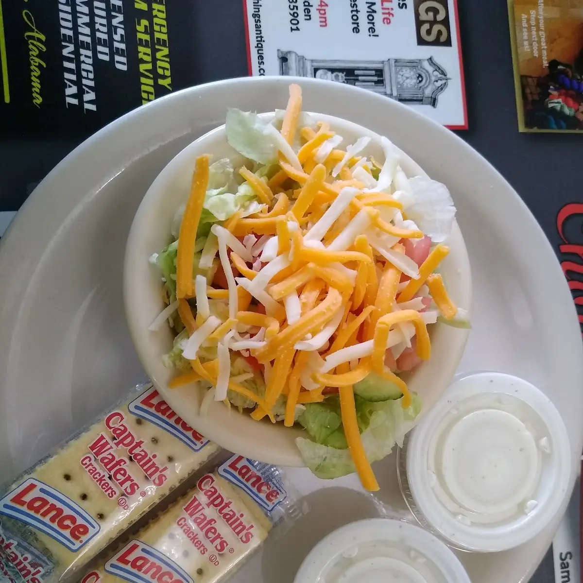 Side Salad with Ranch