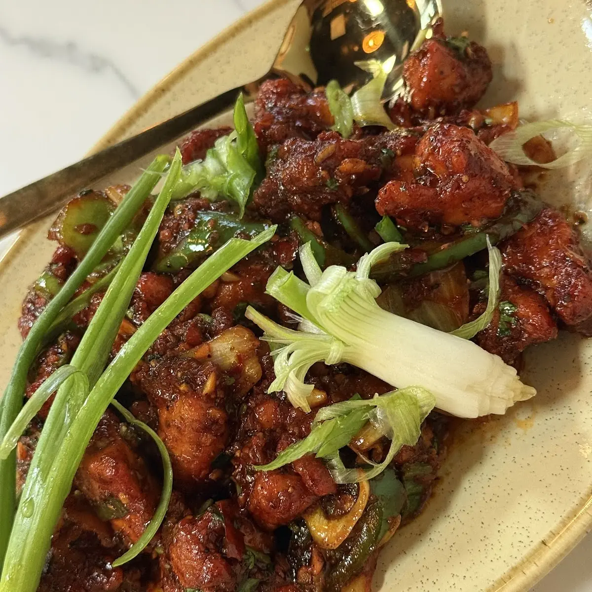 Spicy Grilled Chicken and Peppers