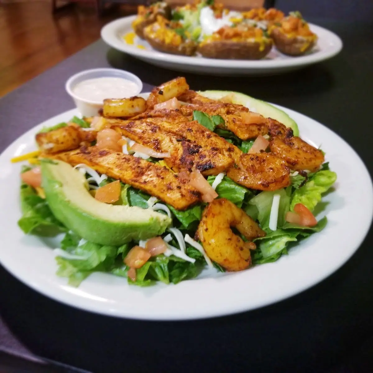 Chicken and Shrimp Salad