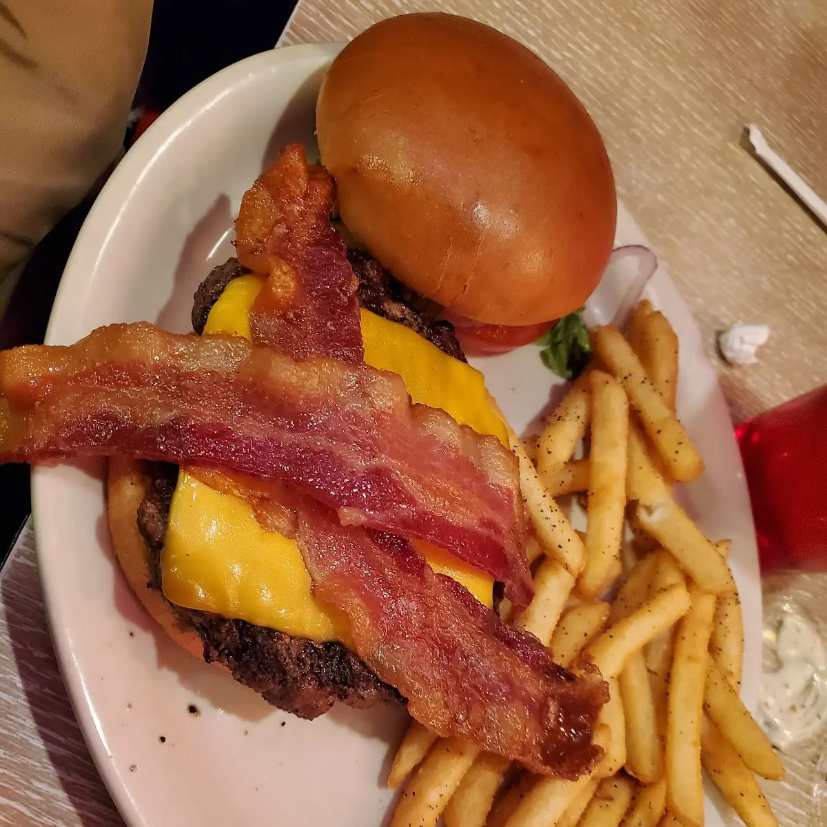Bacon Cheddar Burger