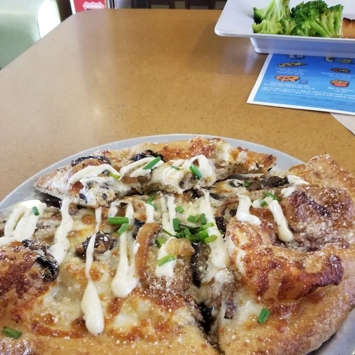 Mushroom Pizza