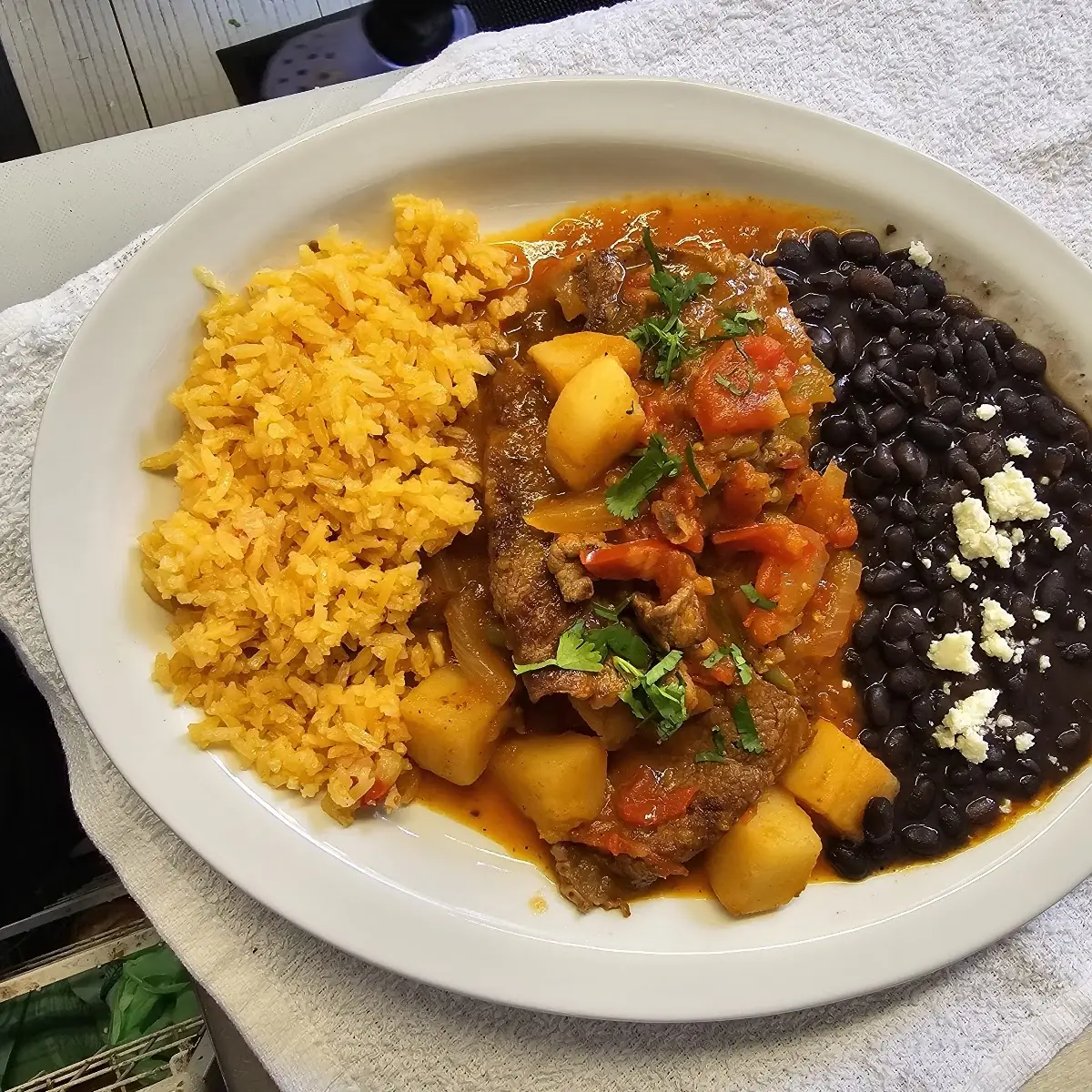 Bistec A la Mexicana