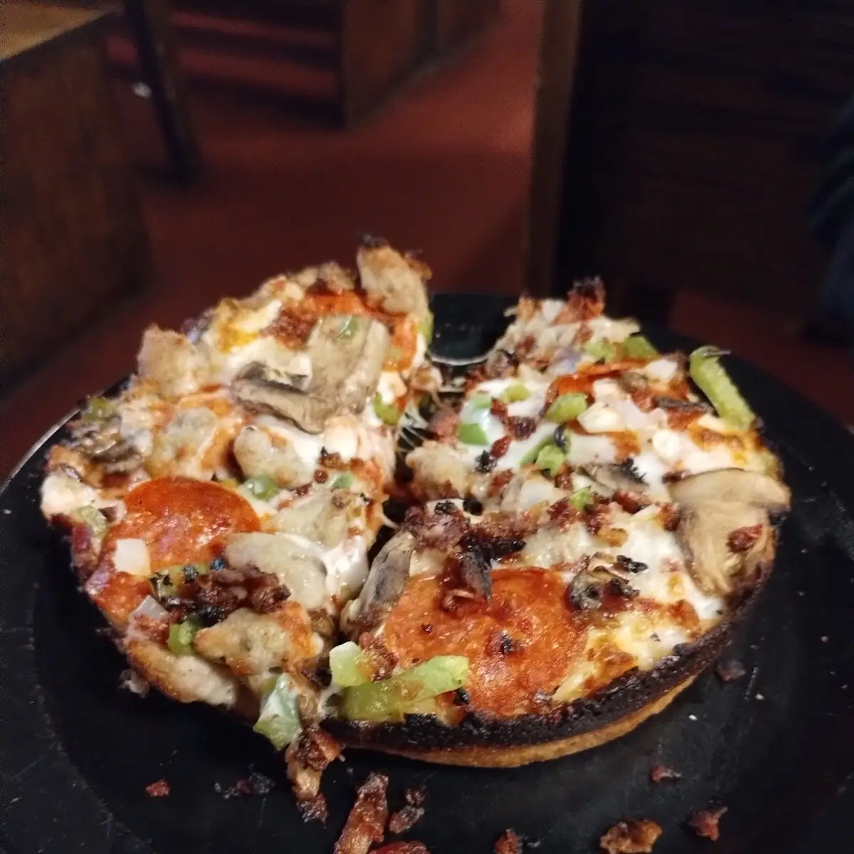 The Works Personal Pizza