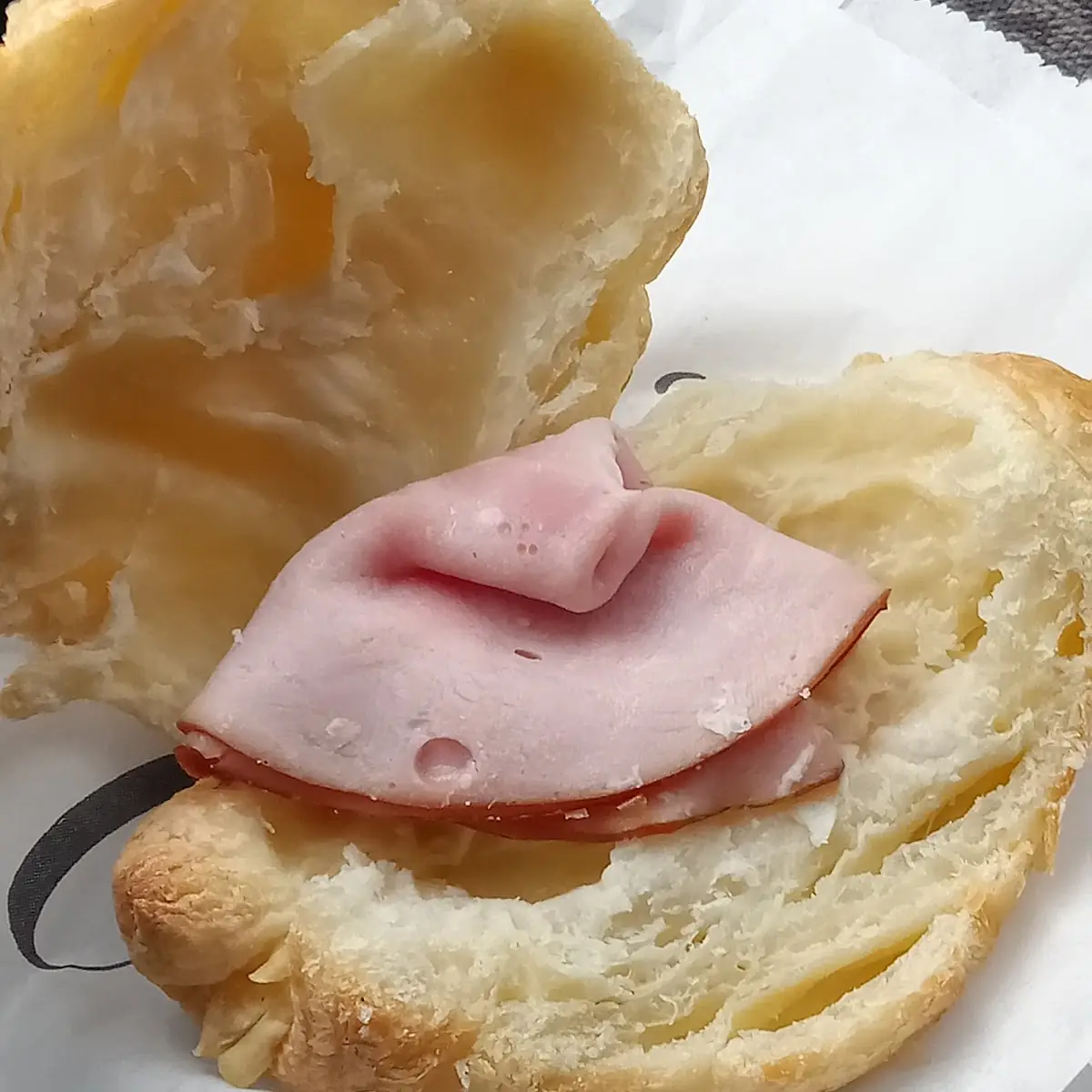 Ham and Cheese Croissant