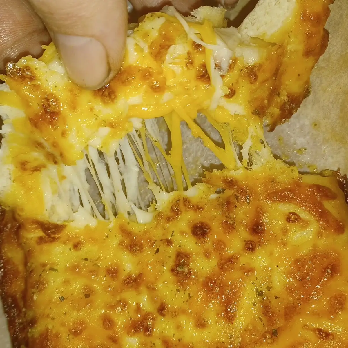 Pull Apart Cheesy Bread