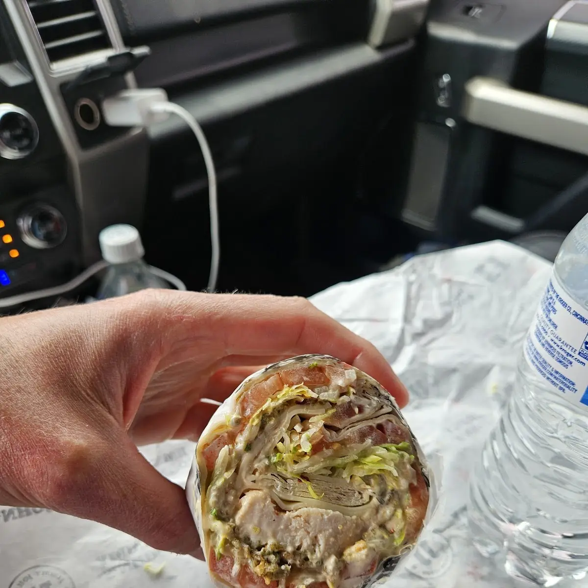 Spicy Chicken Wrap