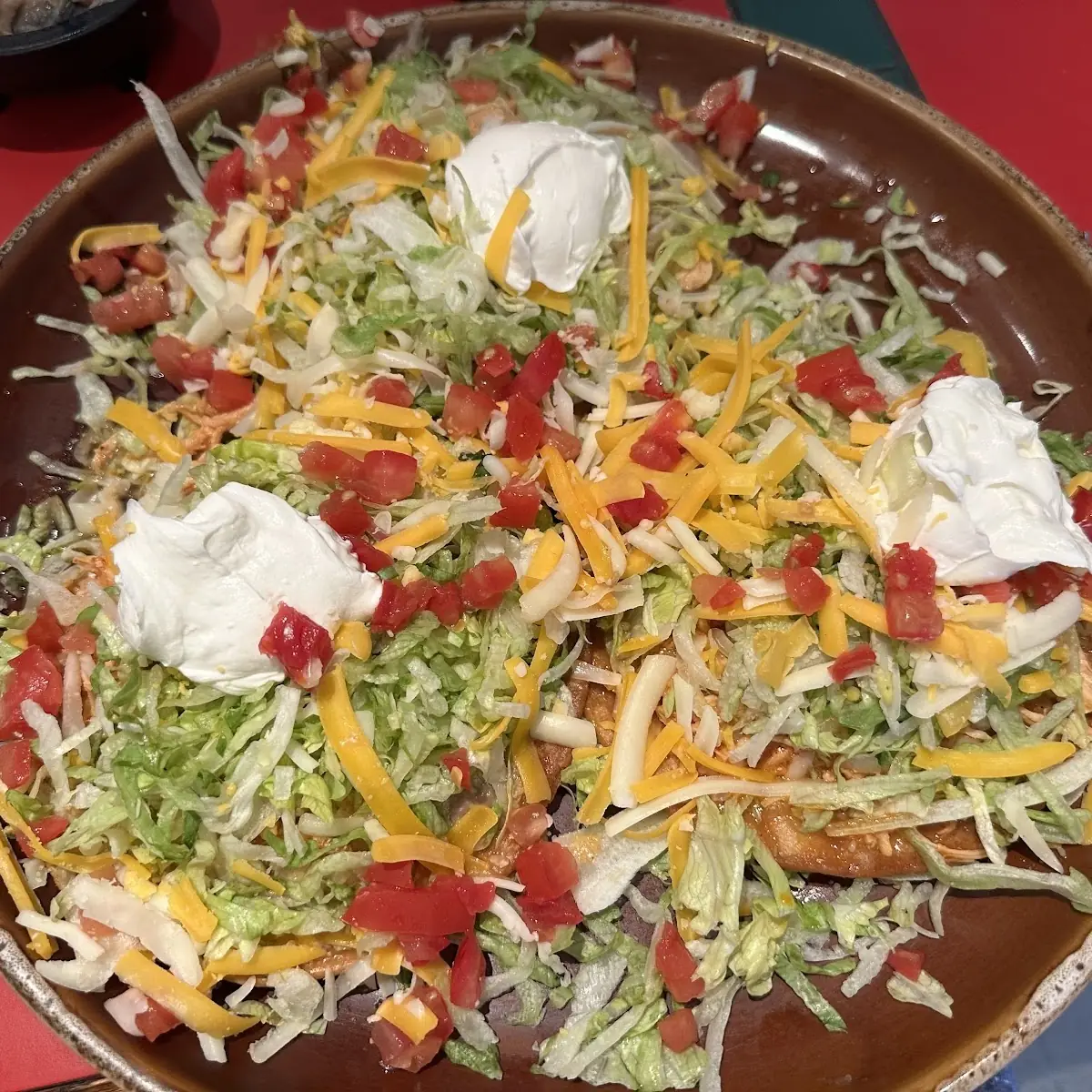 Chicken Tostada