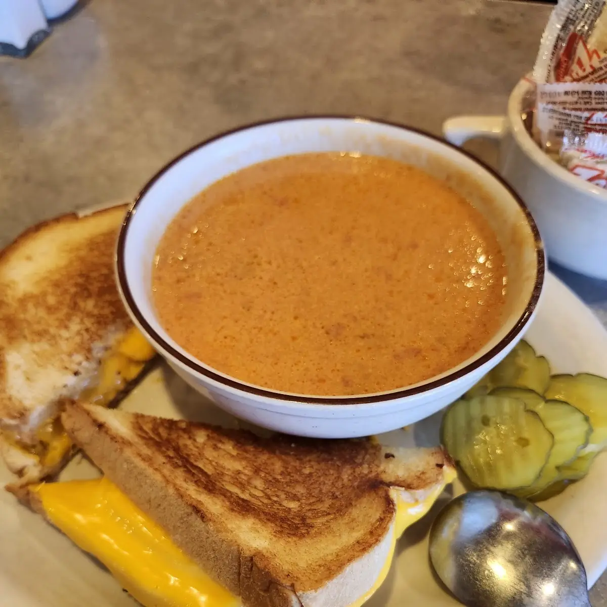 Tomato Soup and Grilled Cheese