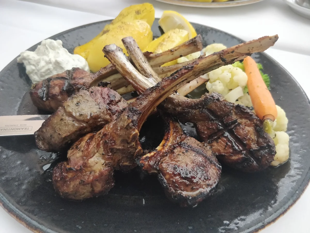 Lamb Chop Dinner