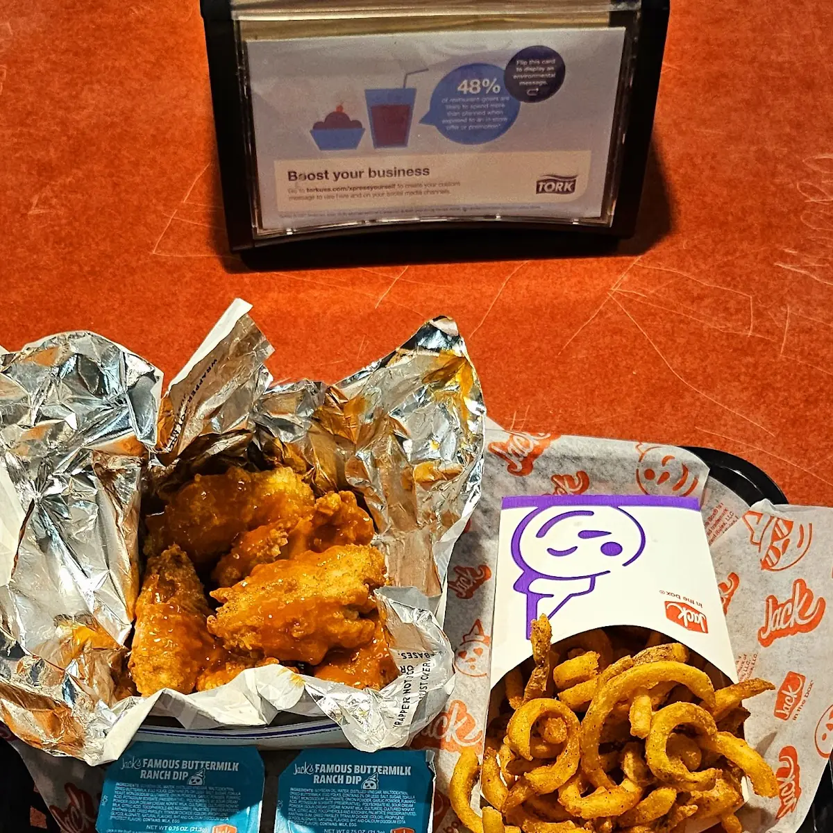 Buffalo Crispy Chicken Wings