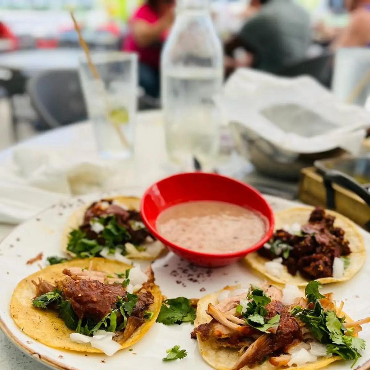 Steak and Chicken Tacos