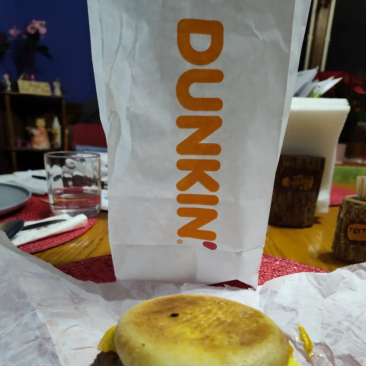 Turkey Sausage Egg and Cheese