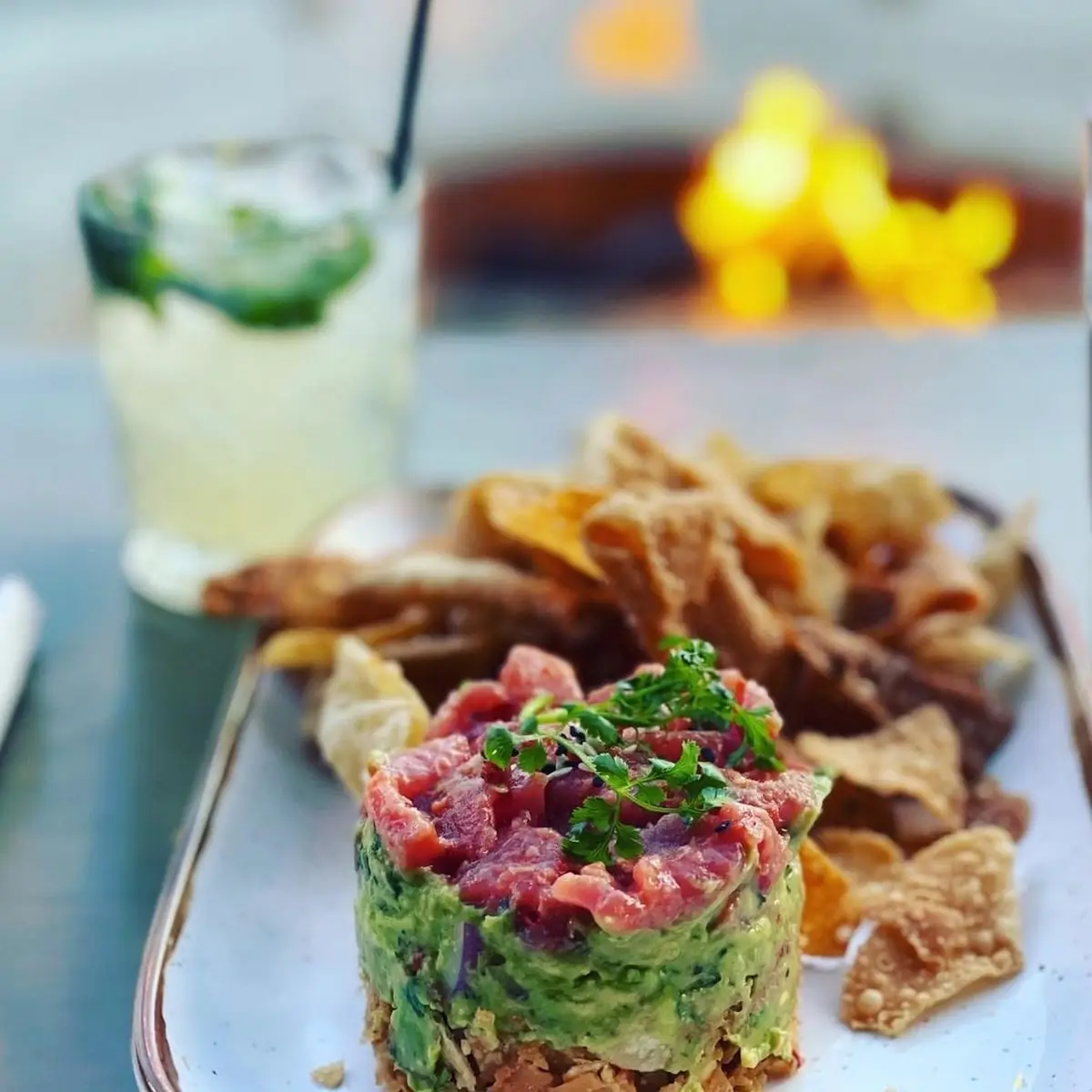 Ahi Poke Stack