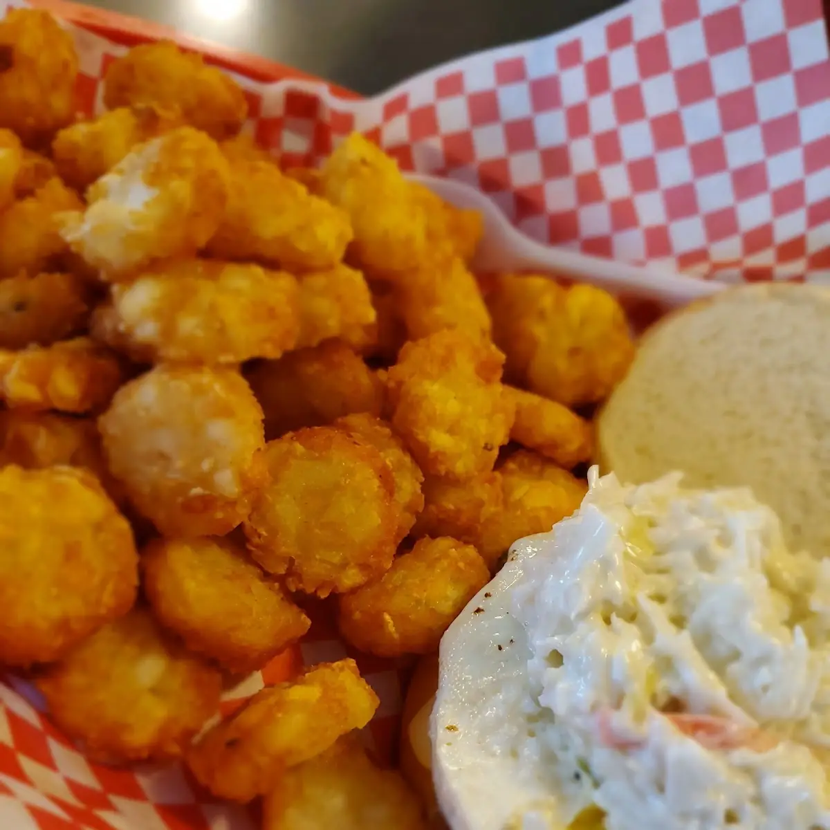 Gopher Burger and Tater Tots