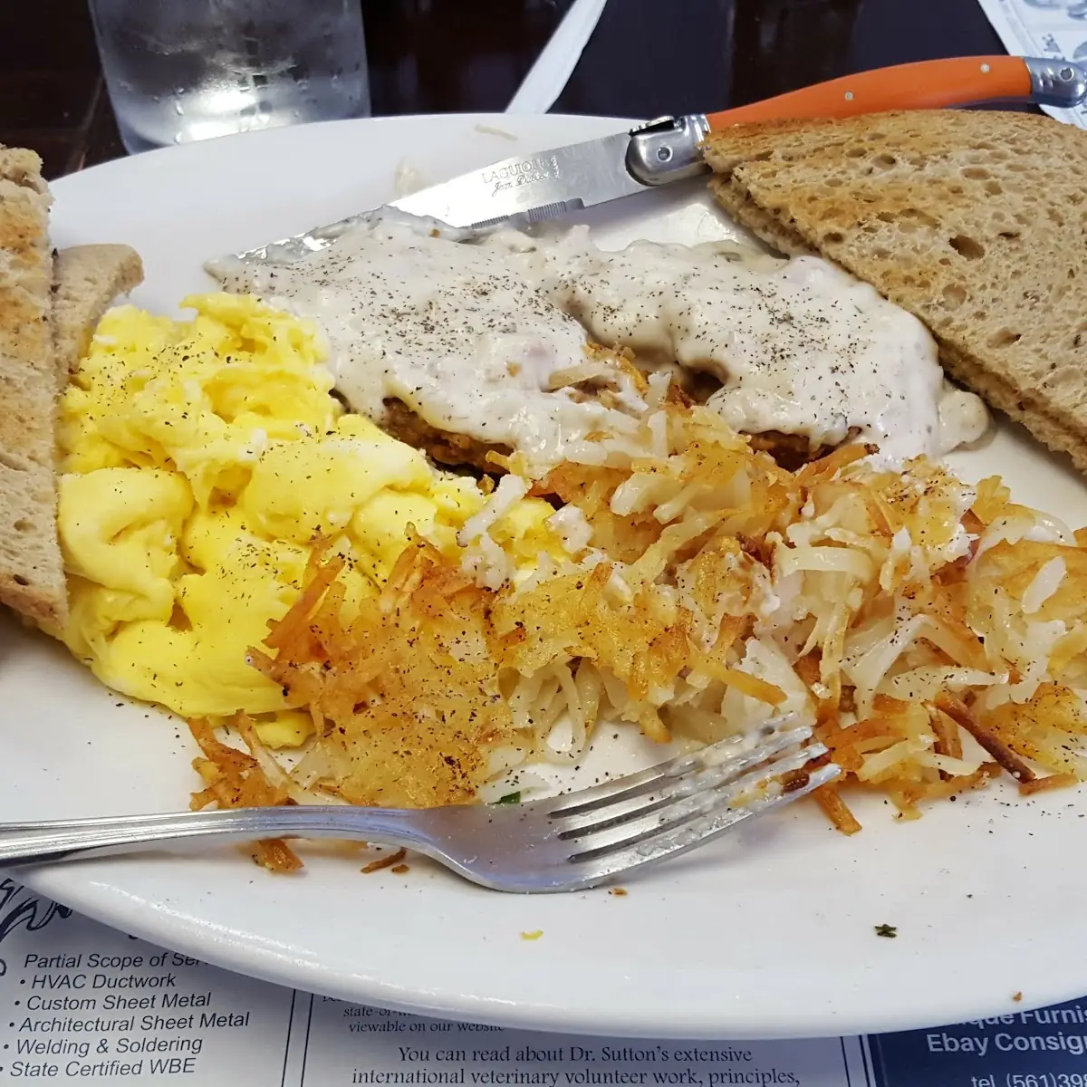 Taylor Ham Eggs Toast Homefries or Hashbrowns