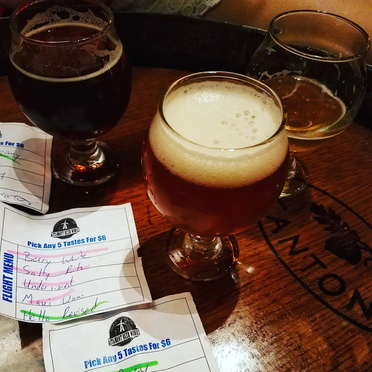 6 Beer Flight