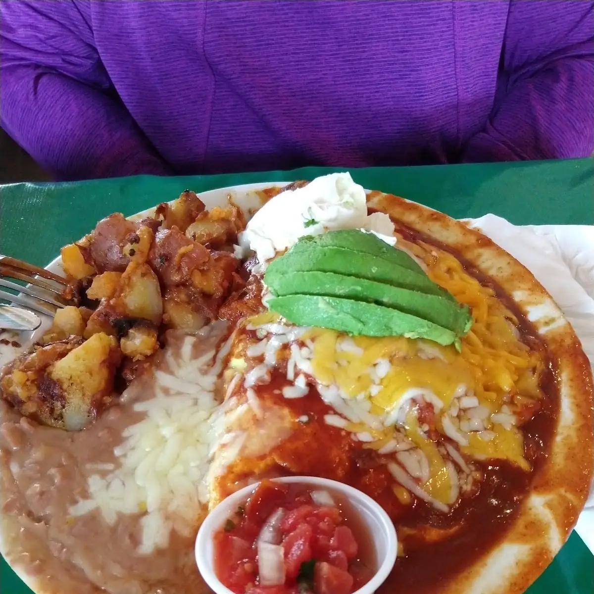Chili Colorado Omelette
