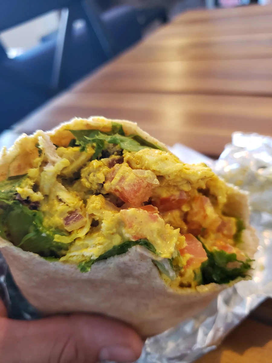 Chicken Curry Wrap