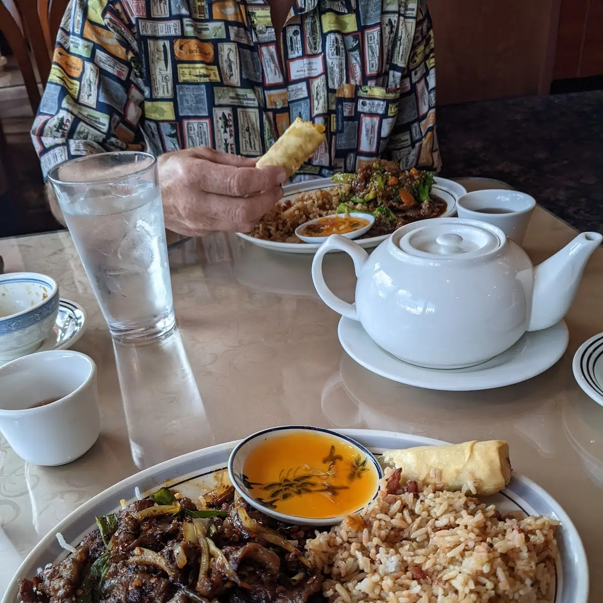 Mongolian Beef and Broccoli Beef Fried Rice