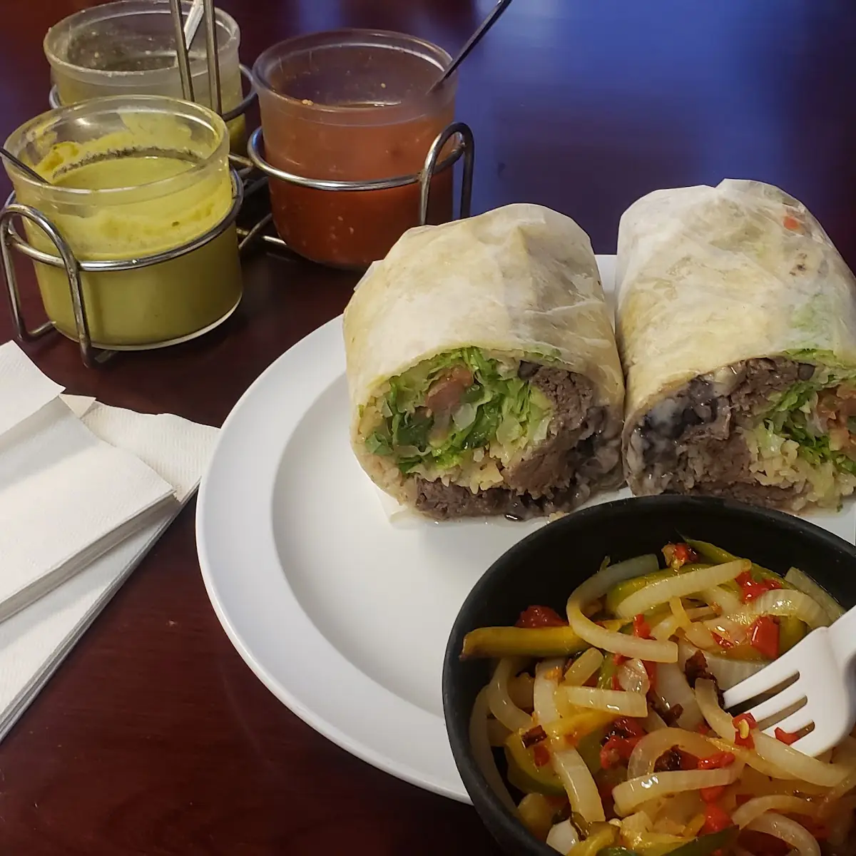 Lamb Burrito Supreme