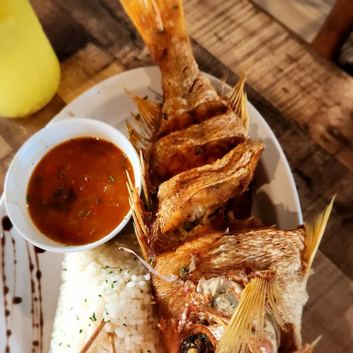 Fried Red Snapper