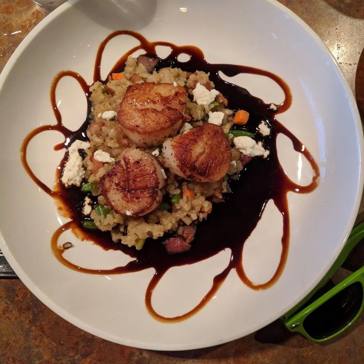 Sea Scallops Risotto