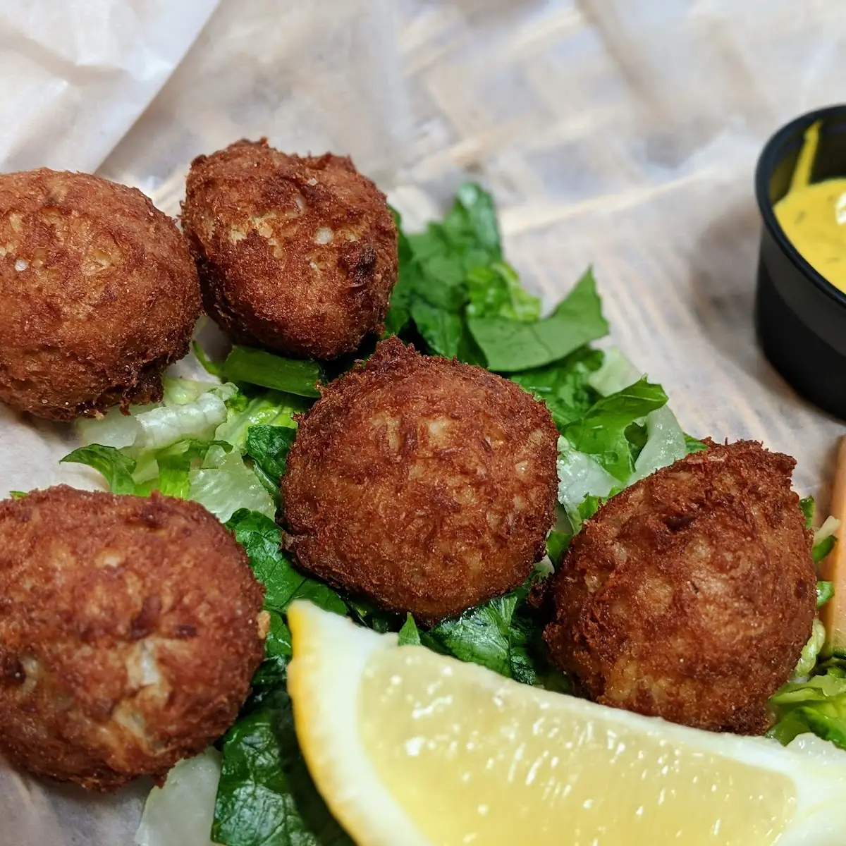 Blue Crab Meatballs