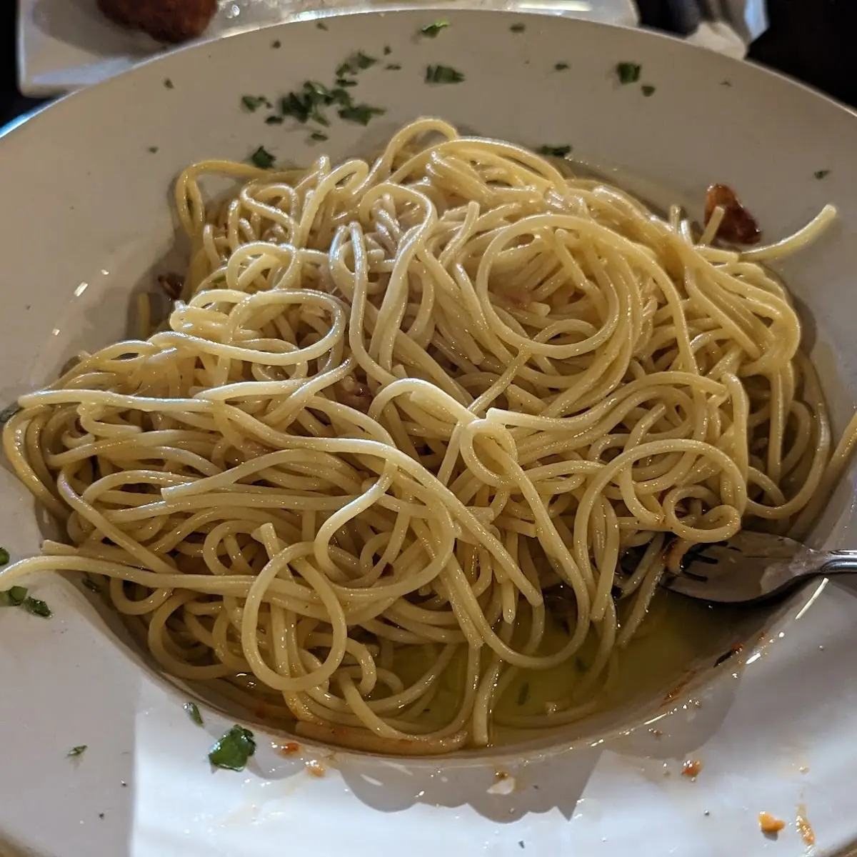 Spaghetti Aglio E Olio