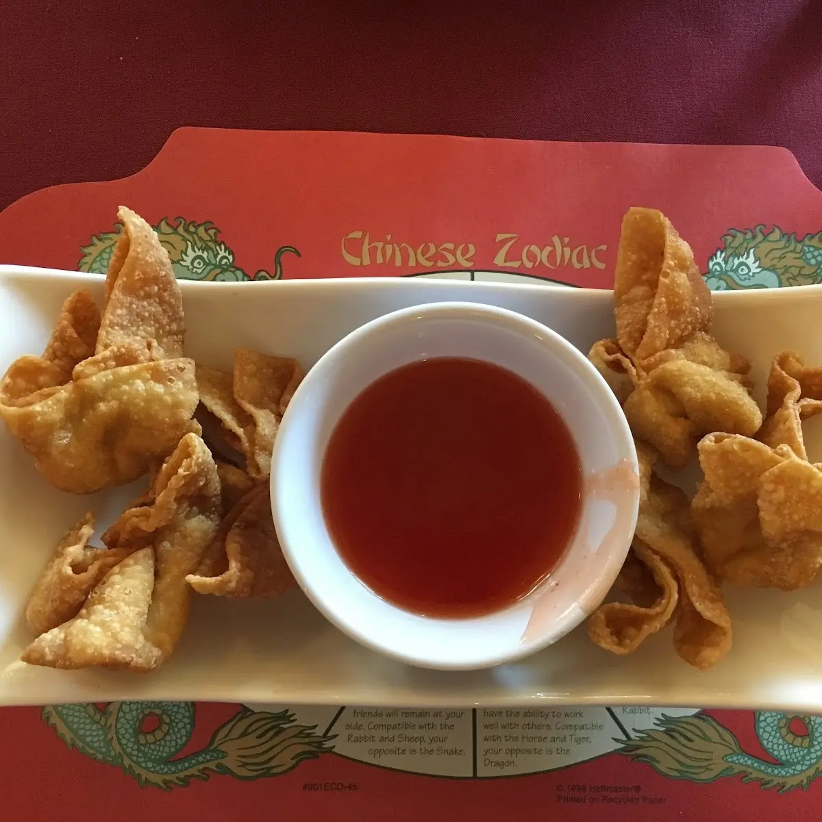 Crabmeat Rangoon