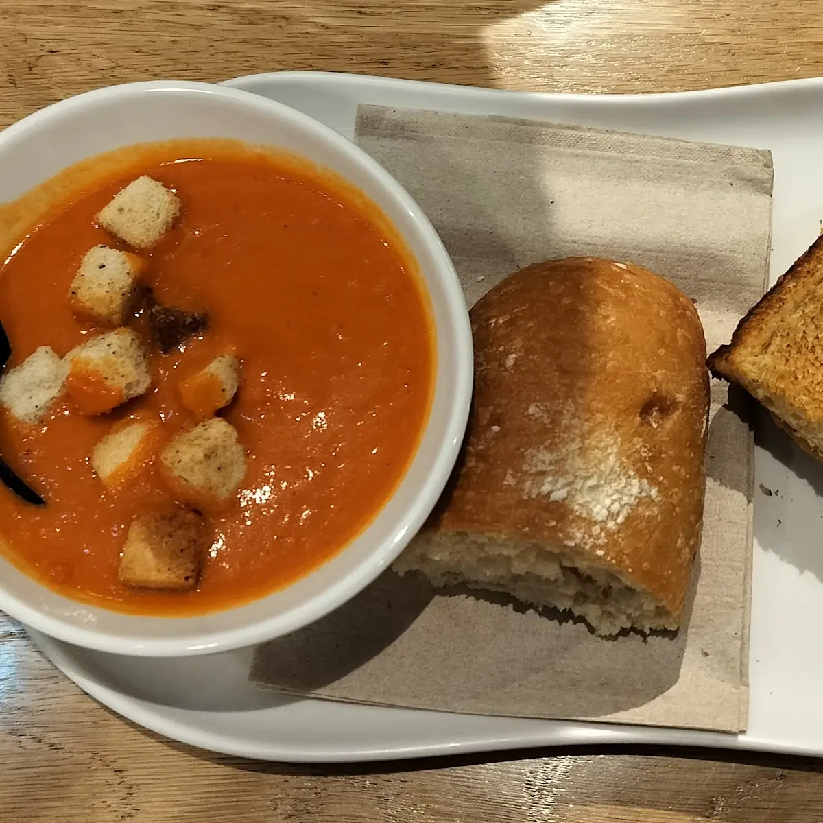 Grilled Cheese and Tomato Soup Combo