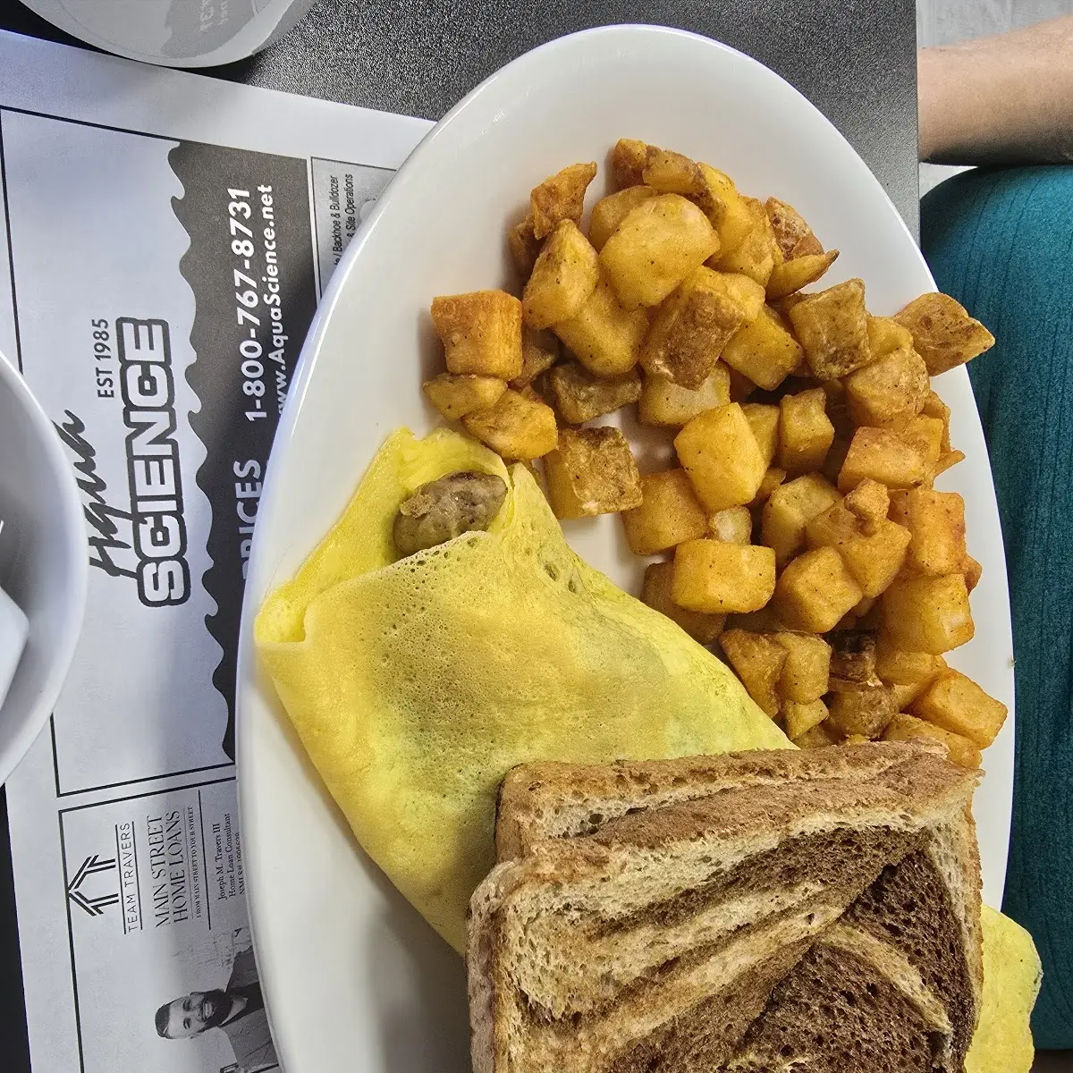 Italian Sausage Omelette