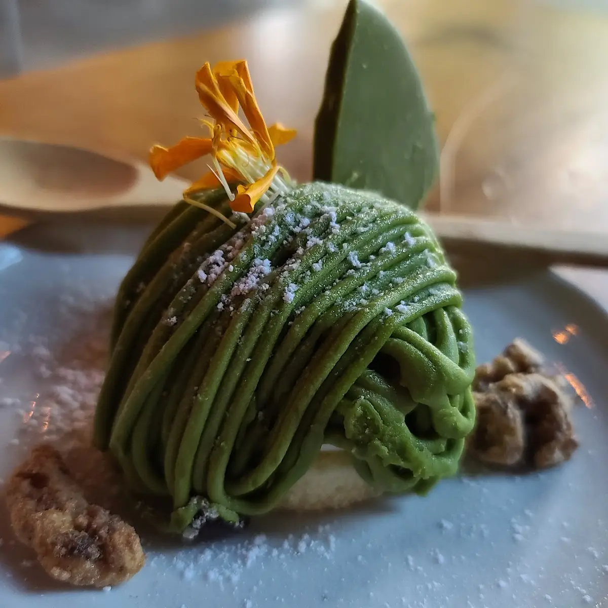Matcha Mont Blanc