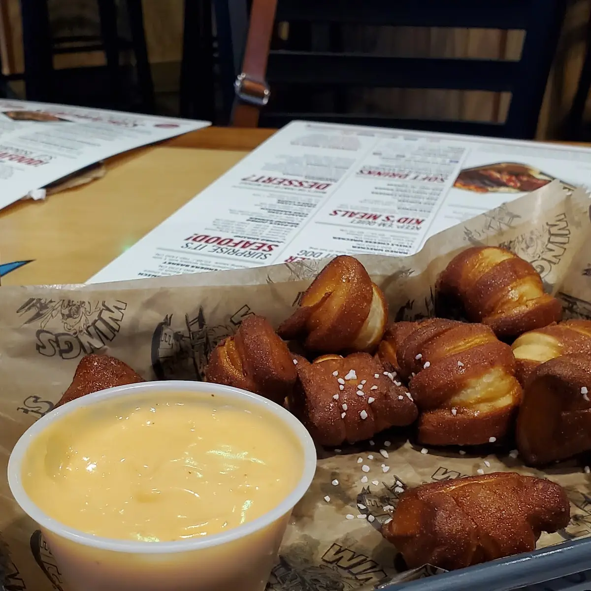 Pretzel Bites with Beer Cheese Sauce