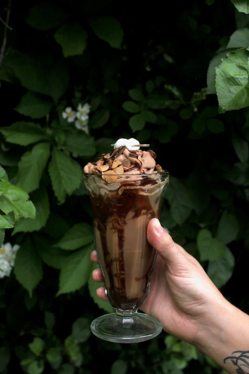 Banana Split Latte